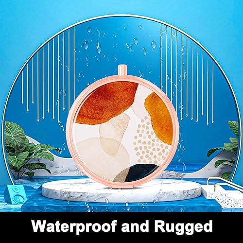 Miniatura 5 de Pastillero de viaje, pastillero pequeño, 3 compartimentos lindo pastillero para bolso, pastillero portátil para medicina para contener vitaminas,