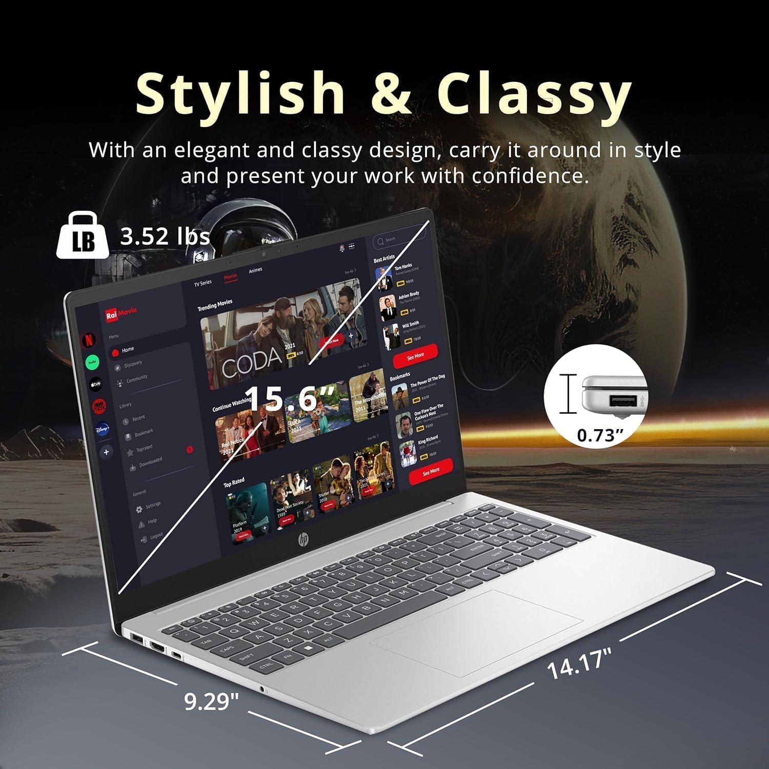 Amazon.com: HP 15.6 Portable Touchscreen Laptop - Windows 11