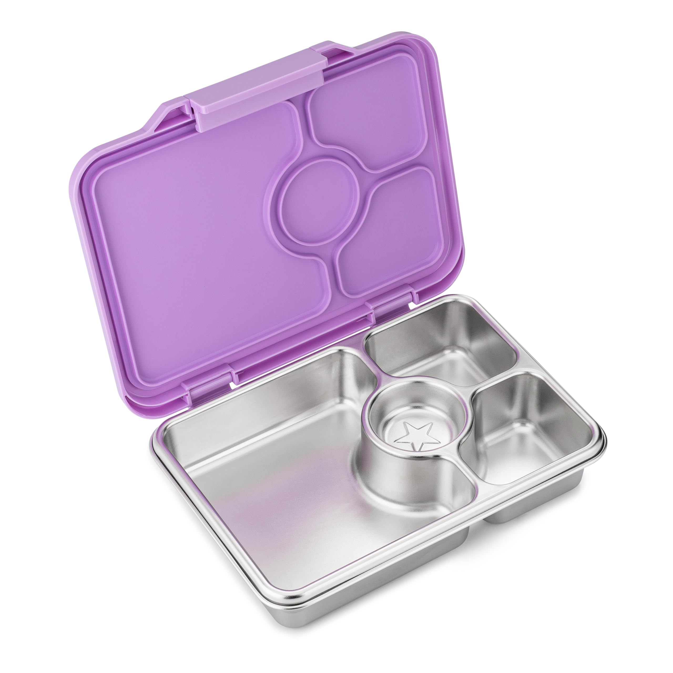 Yumbox Pr t Leakproof Stainless Steel Bento Lunch Box 3 4 Cup Healthy Portion Size for Balanced Eating