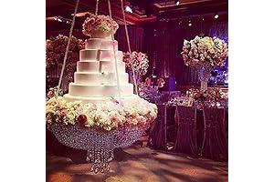 Acrylic Chandelier Style Hanging Cake Stand Swing