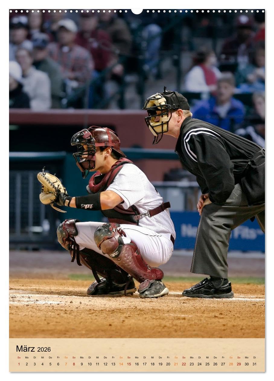 Baseball Power (hochwertiger Premium Wandkalender 2026 DIN A2 hoch), Kunstdruck in Hochglanz: Baseball, Teamsport der Extra-Klasse - beeindruckende ... spektakulären Sportart. (CALVENDO Sport)