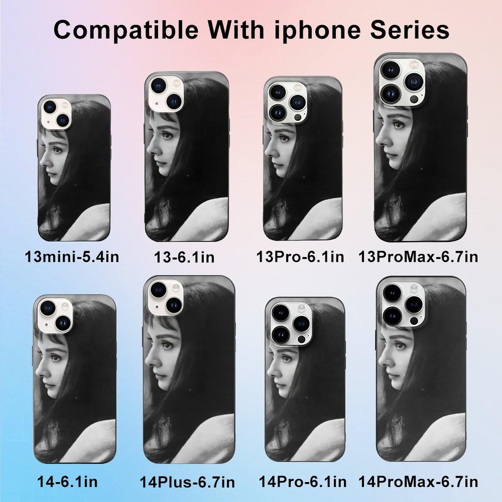 Amazon.co.jp: オードリー・ヘップバーン iPhone13 対応 ケース