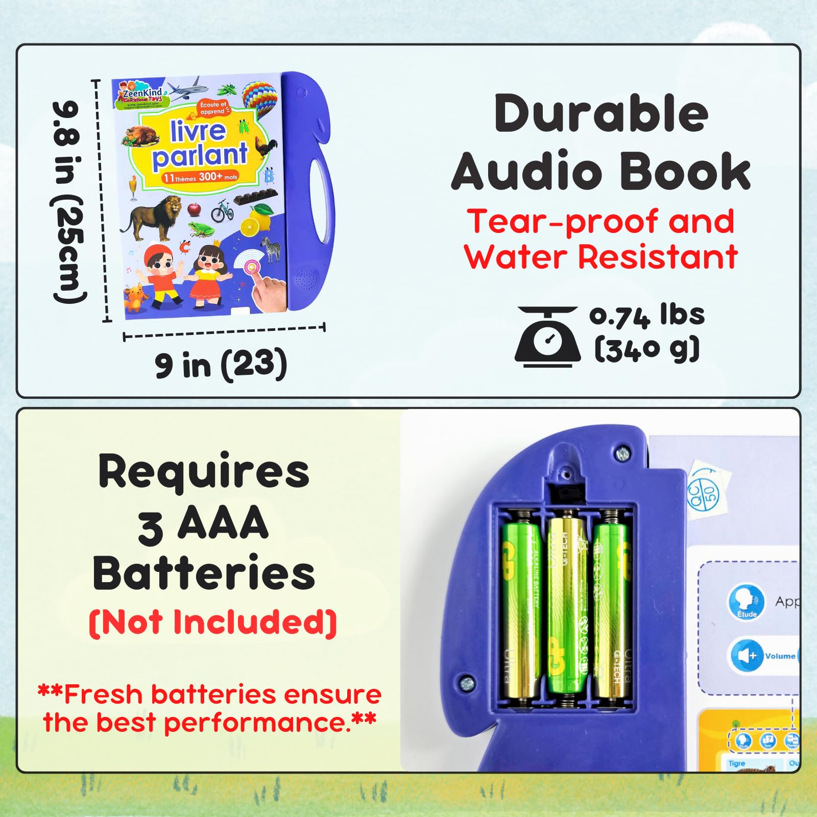 Amazon.com: ZeenKind: Talking Sound Books
