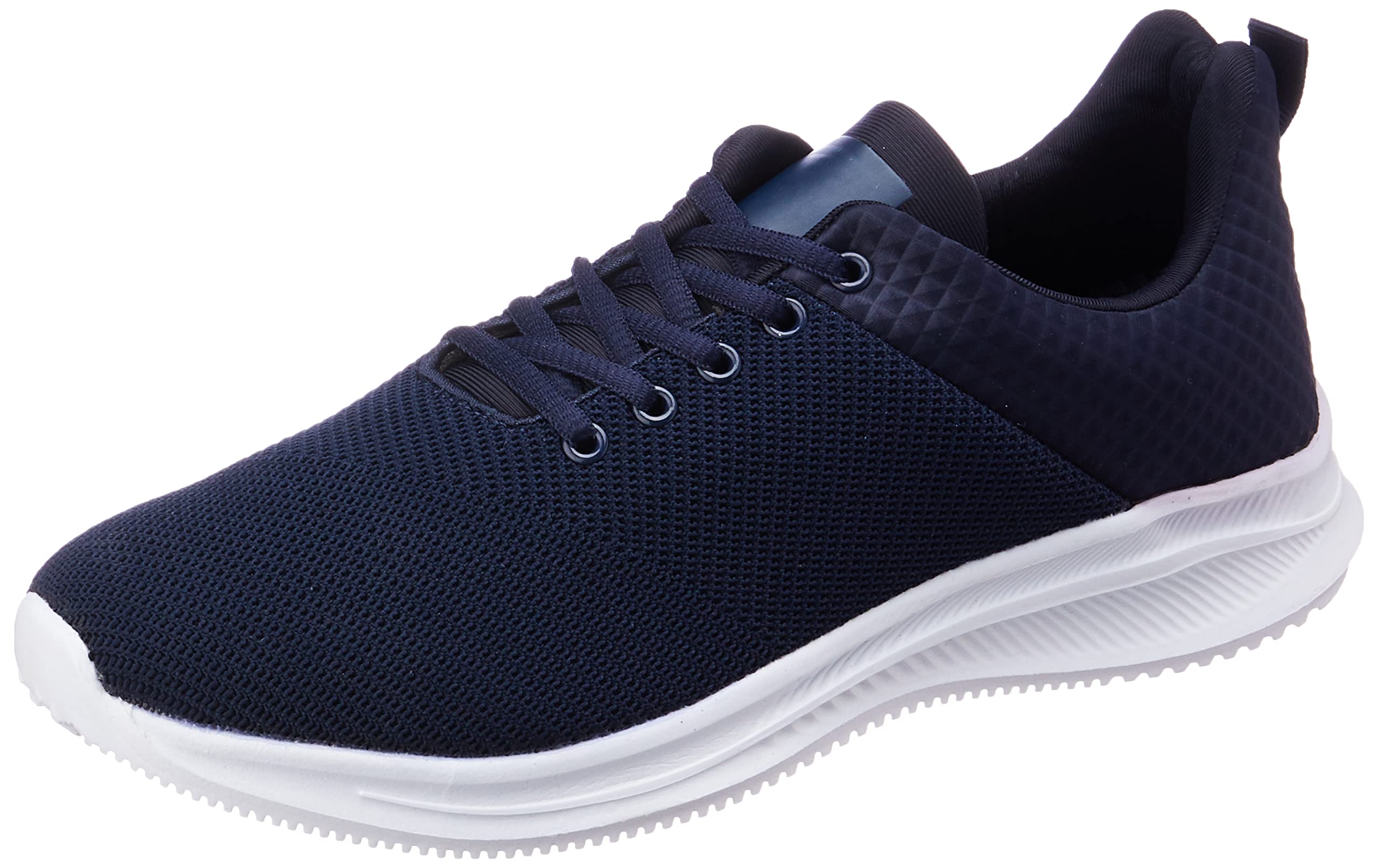 shoexpress Mens Textured Walking Shoes with Lace-up Closure Walking Shoe