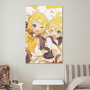 鏡音レン ポスター Amazon.co.jp: 絵画 鏡音レン 鏡音リン VTuber ポスター 装飾画