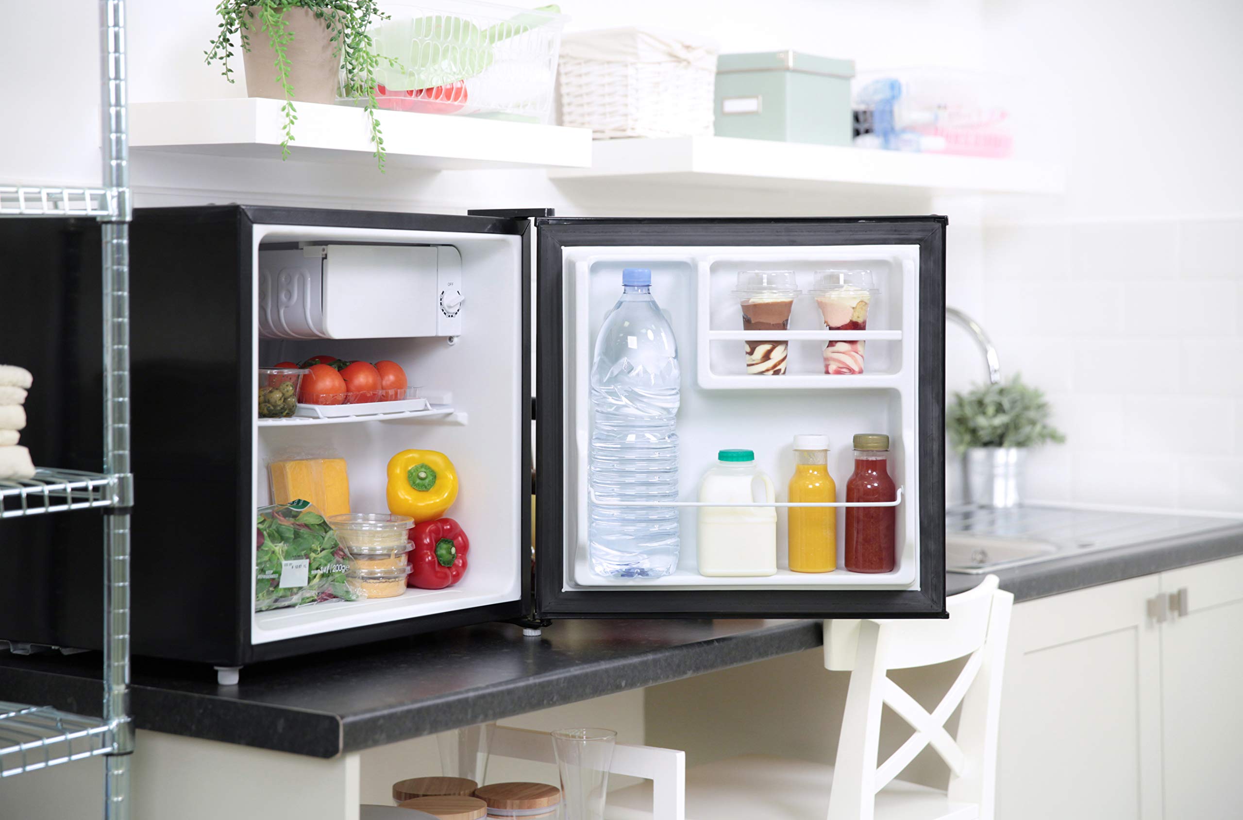 Russell Hobbs RHTTLF1B 43L Table Top F Energy Rating Fridge Black Buy