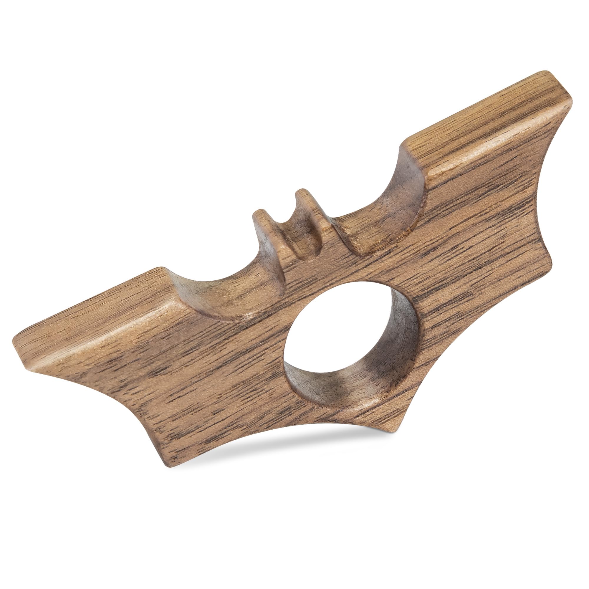 Bat Thumb Book Page Holder, Smooth Finish Walnut Wood Book Holder for Reading, Ideal Book Reader Gifts & Reading Accessories,Book Worm Gifts for Women