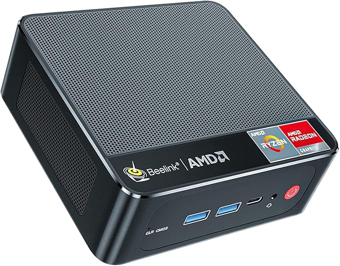 Beelink SER5 Mini PC con AMD Ryzen 5 5500U (fino a 4.0GHz), 8GB RAM