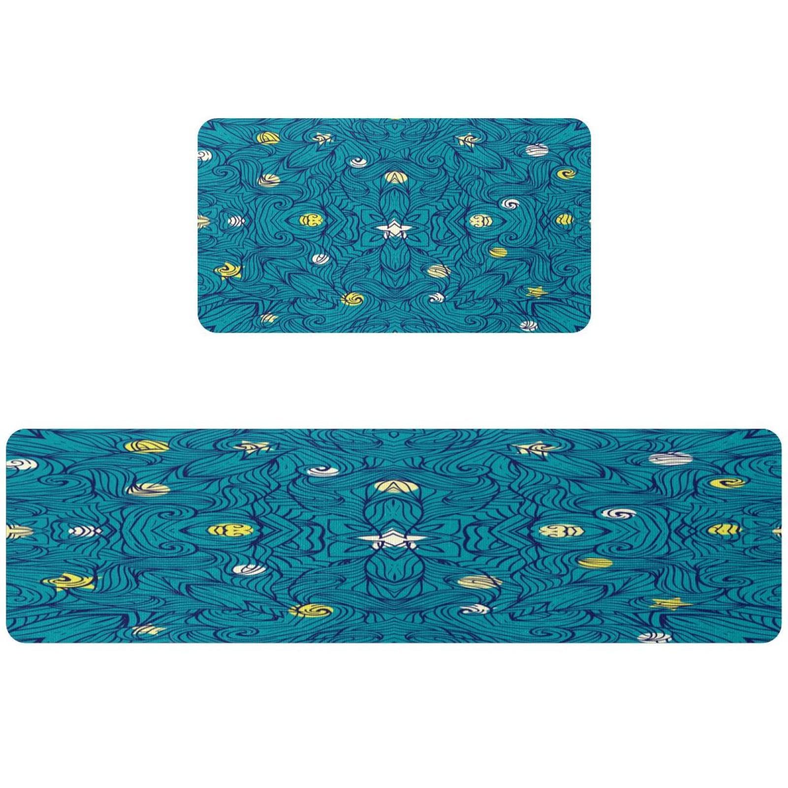 Tapetes de cocina VAPOKF para evitar resbalones y absorber agua en el suelo