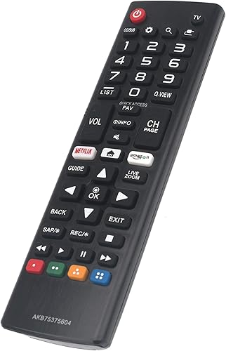 Miniatura 4 de AKB75375604 Reemplazo remoto para LG Smart TV 43UK6090PUA 49UK6090PUA 50UK6090PUA 55UK6090PUA 60UK6090PUA 60UK6090PUA 70UK6190PUB 75UK6190PUB