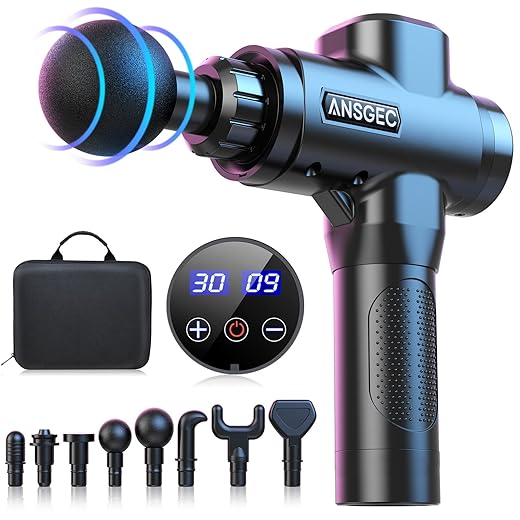 ANSGEC Muscle Massage Gun – Black