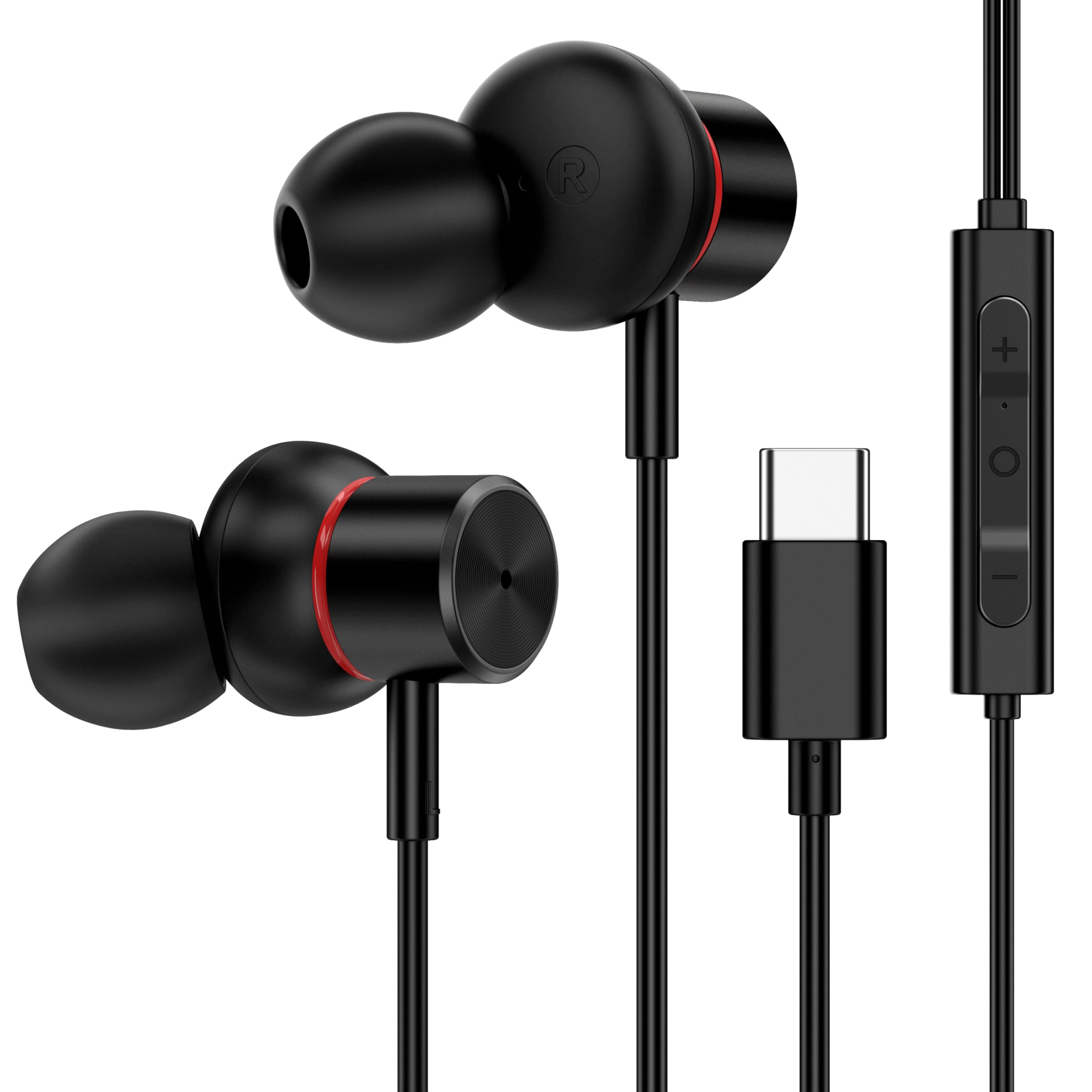 USB C Wired Headphones