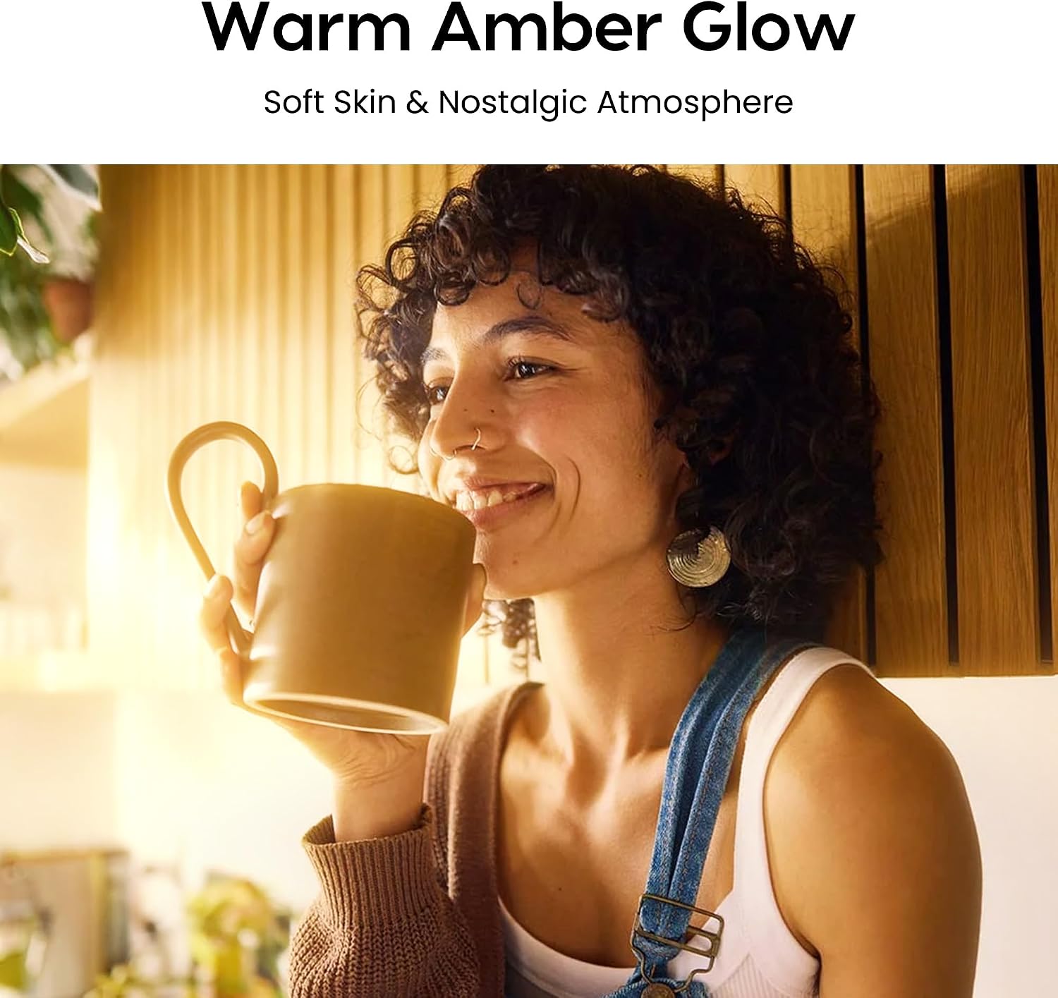 Walking Way 77mm Amber Glow Soft Filter, Warm Amber Tone | Orange Tone & Soft Contrast, Cinematic Nostalgic Look & Flattering Skin, 28-Layer Coated Optical Glass, for Portrait, Wedding