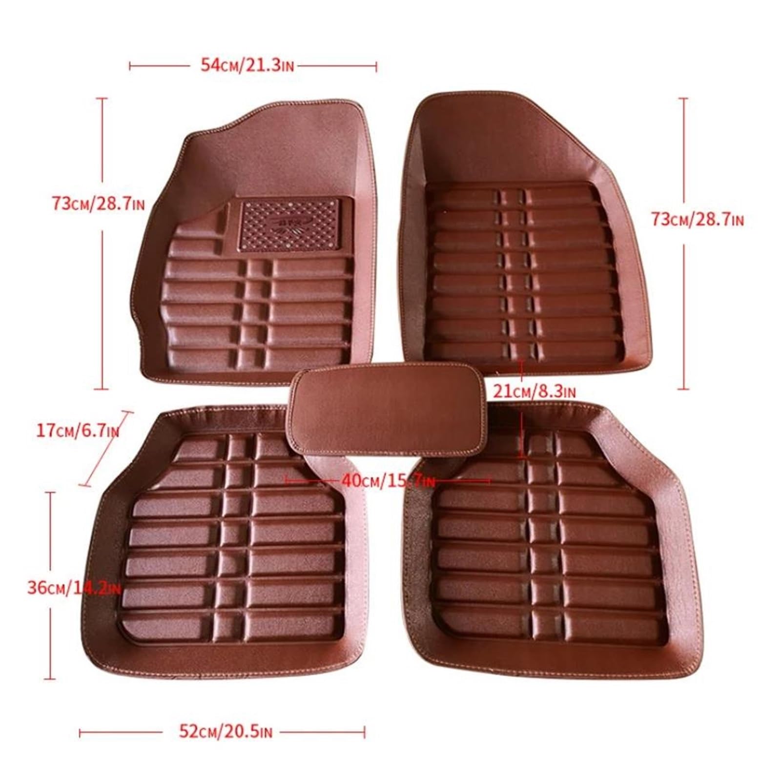 Tailored Mats For Peugeot 2008 207 208 308 For Sw 5008 307 For Cc 508 For Rcz 3008 206 Leather Car Floor Mat Foot Pad Carpet Accessories Anti Slip Van Floor Mat