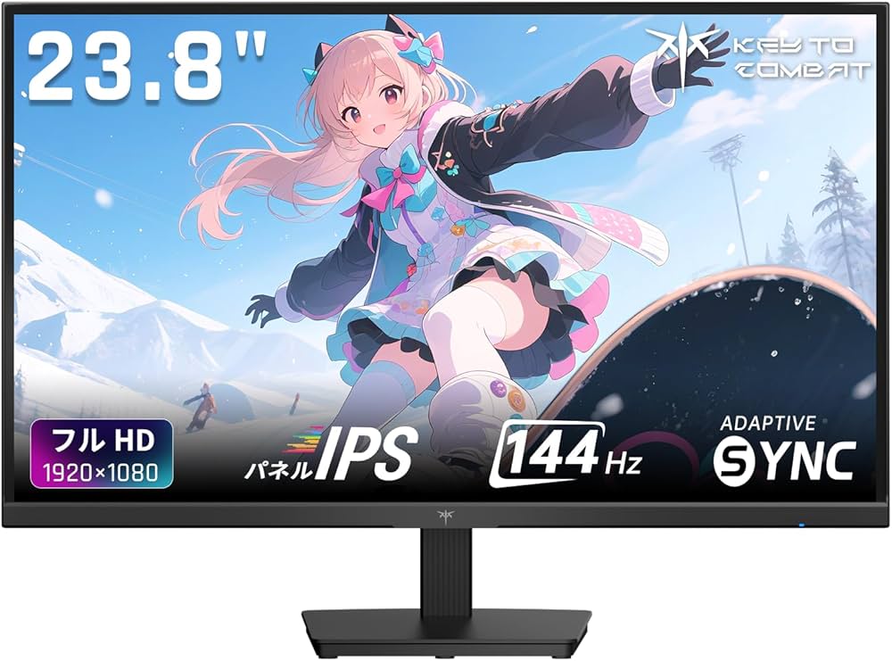 【新品】KEY TO COMBAT 23.8 インチ ゲーミングモニター Amazon.co.jp: KEY TO COMBAT 23.8インチゲーミングモニター フルHD