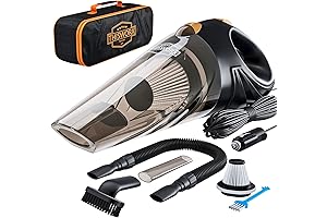 ThisWorx Car Vacuum Cleaner with HEPA Filter - Portable, Powerful & Lightweight!