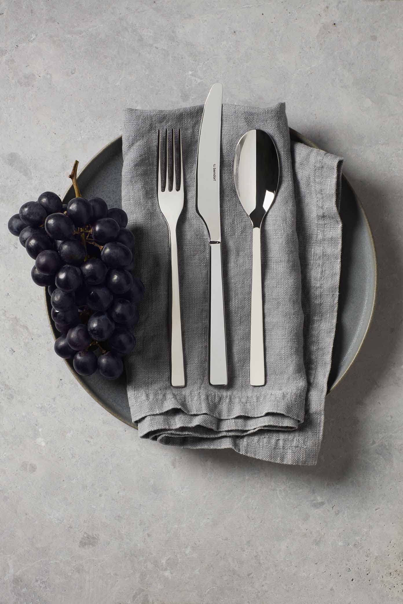 berndorf ナイフ＆フォーク　12本セット　シルバープレート　ベルンドルフ Berndorf Stainless Steel Cutlery Set (18pcs) - Elegant Dinner with