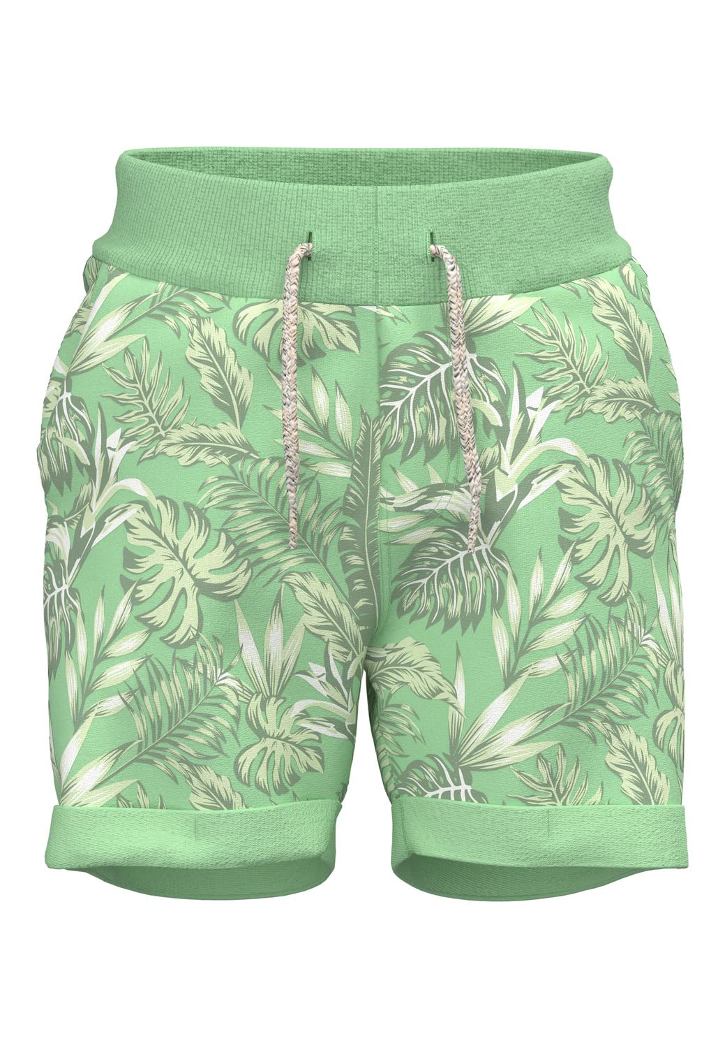 name it Boy's Vermo All Over Print Long MINI Knee Trousers