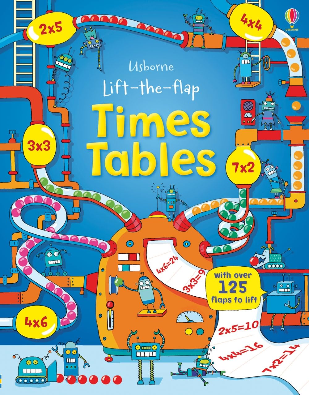 Lift the Flap Times Tables Book (Usborne Lift-the-Flap-Books): 1 (Lift-the-flap Maths) Hardcover – 1 Jan. 2014
