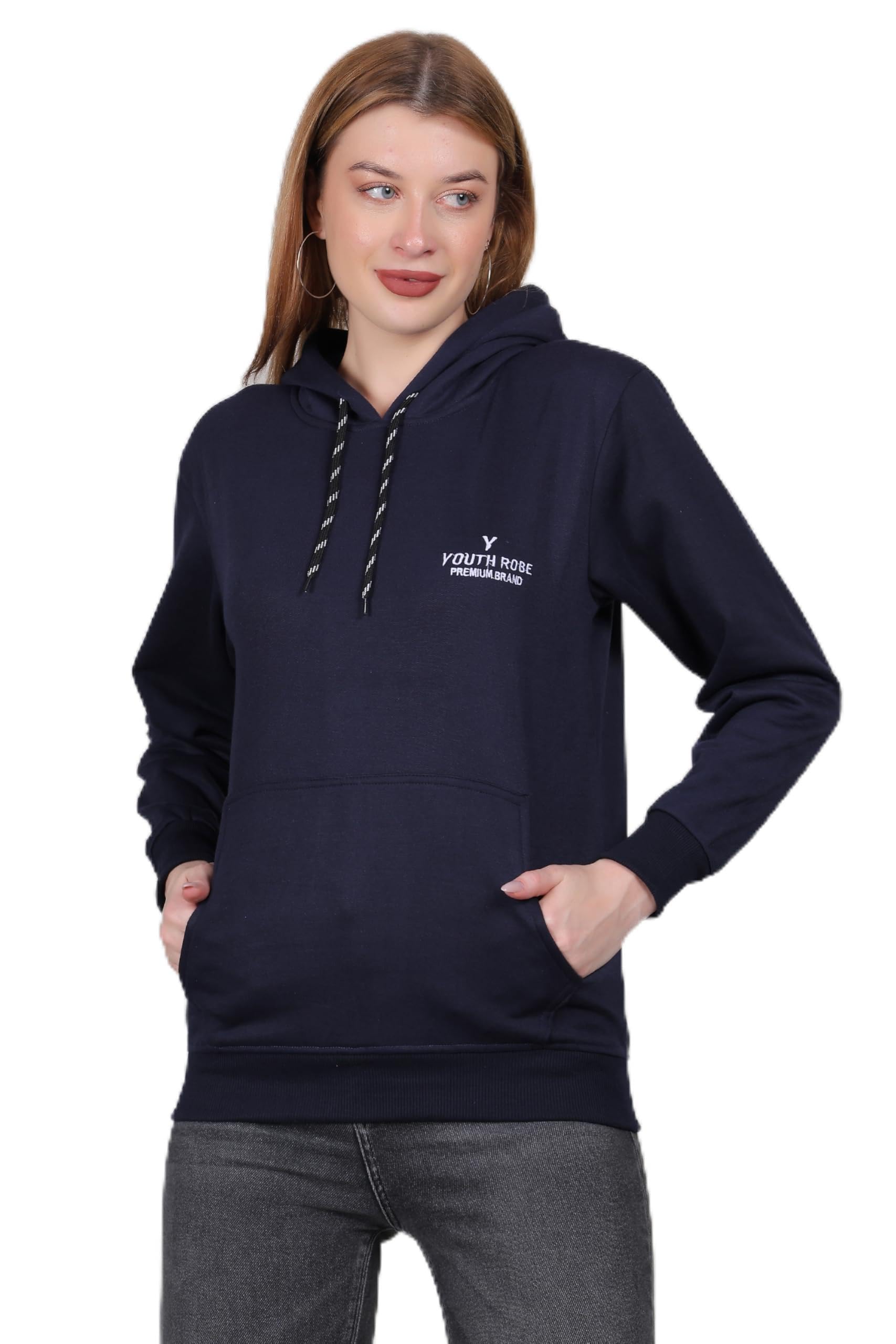 Women’s Pullover Hoodie with Kangaroo Pocket | Long Sleeve Casual Sweatshirt-image-42