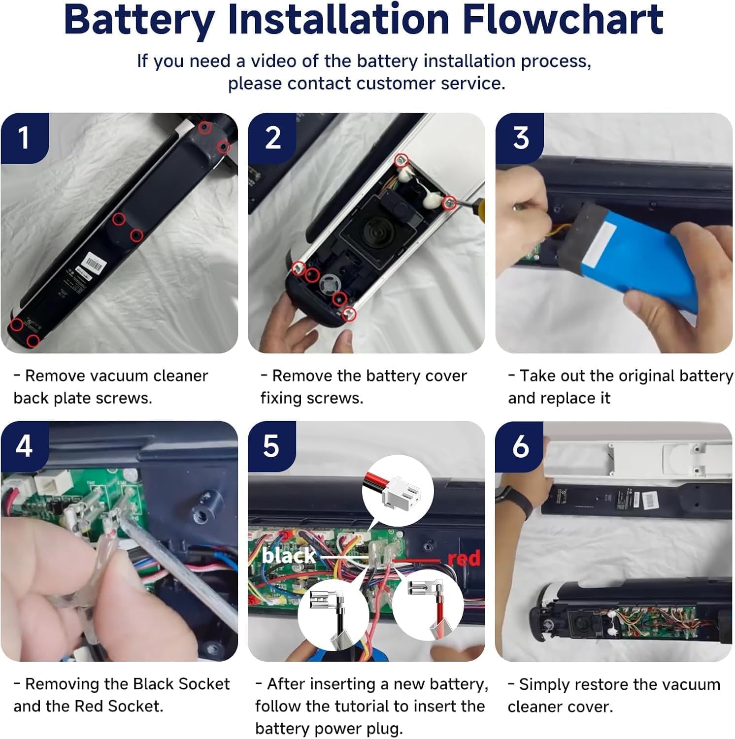 ANTIEE Batterie pour Tineco iFloor 3, Floor One S3, Floor One S3 Breeze