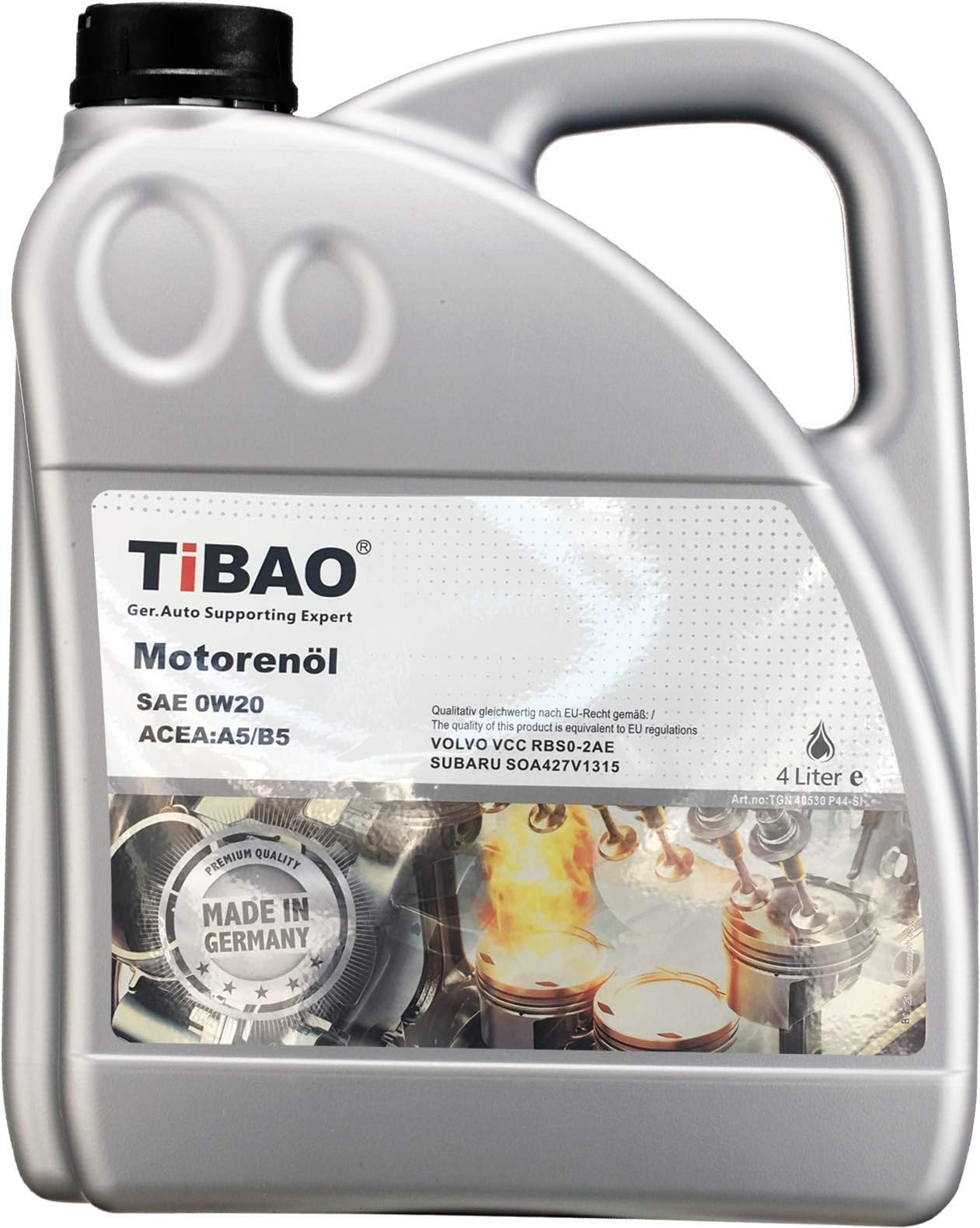 TIBAO Made in Germany, , SAE 0W20, ACEA: A5/B5