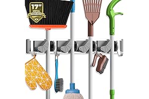 Holikme Mop Broom Holder Wall Mount: The Ultimate Storage Solution for Your Home and Garden
