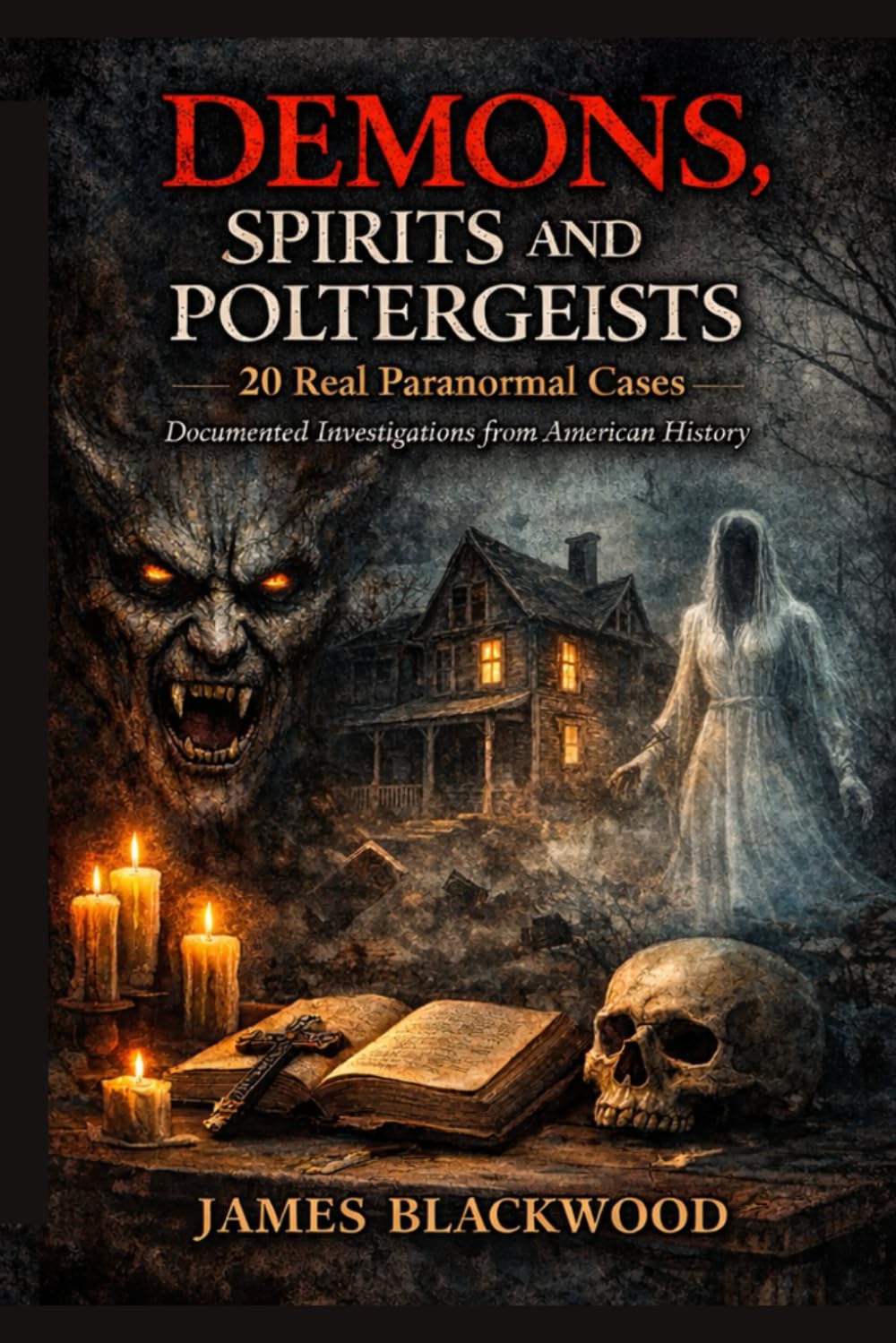Demons, Spirits and Poltergeist: 20 Real Paranormal Cases Documented Investigations from American History