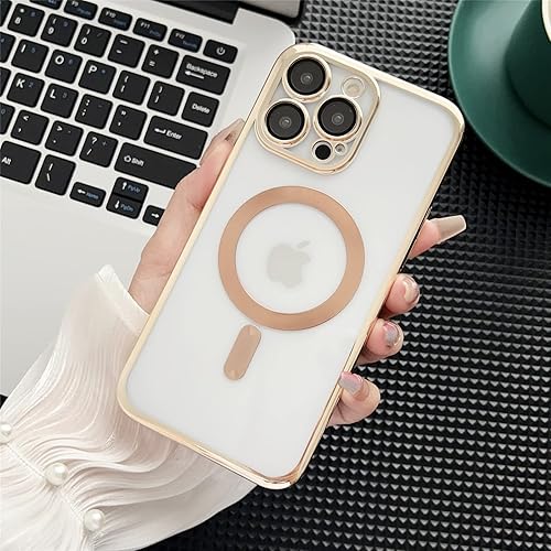 Miniatura 4 de Funda magnética para Samsung Galaxy S20 Ultra compatible con carga inalámbrica MagSafe no se pone amarillento Funda delgada de TPU suave