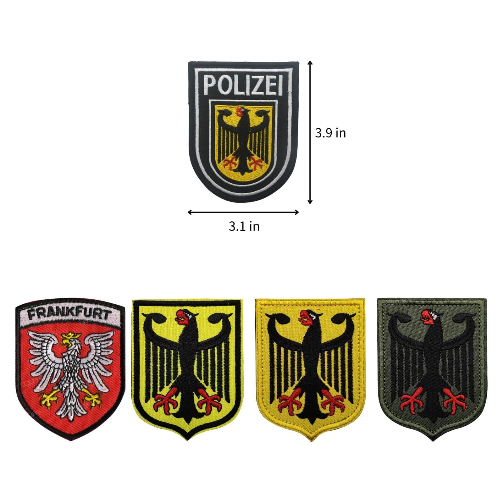 Amazon.co.jp: KANGDAWEI プロイセン国旗ワッペン ドイツ