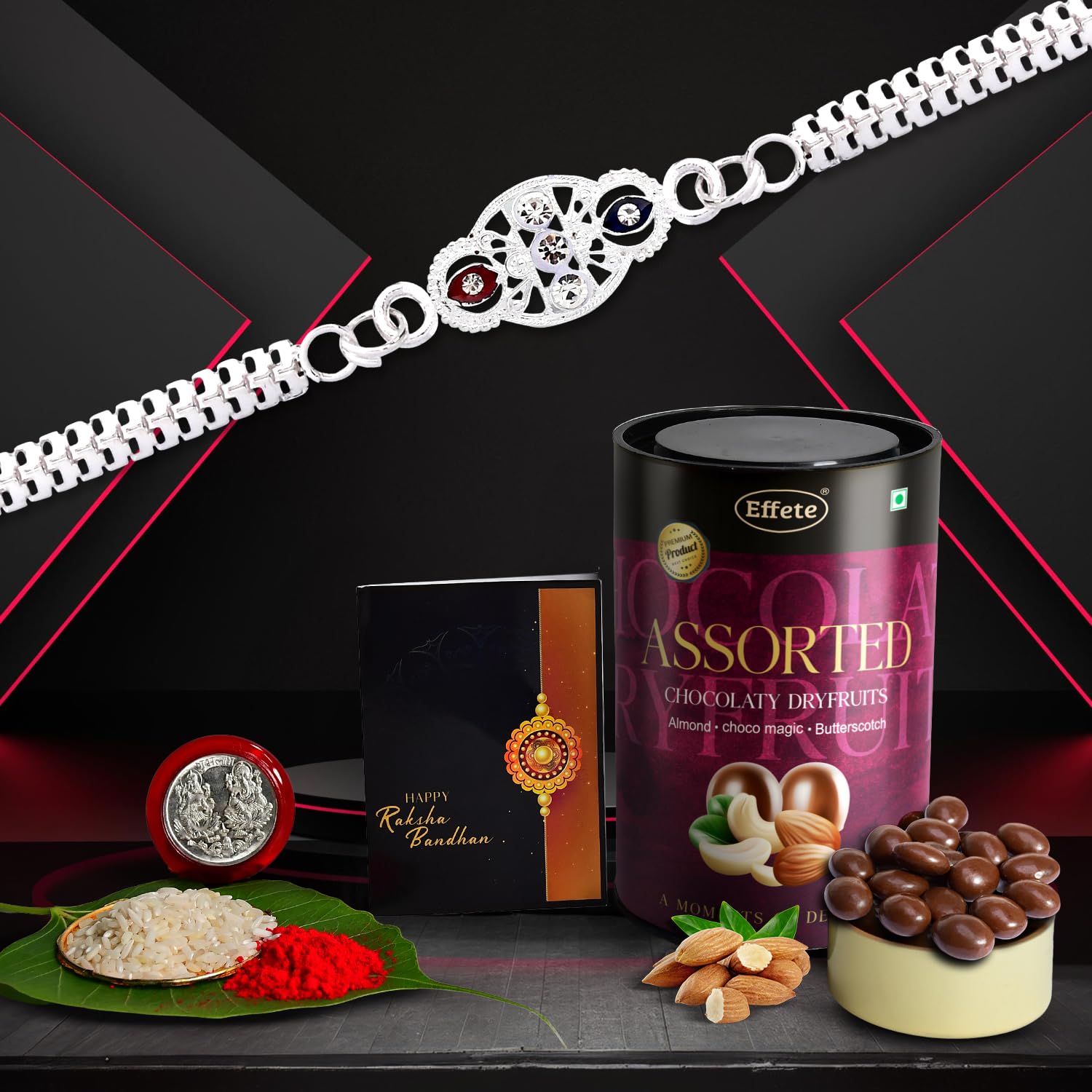 See full amazon price history chart for DeoDap Silver Colour/Plated Rakhi Combo with Chocolate DeoDap Silver Colour/Plated Rakhi Combo with Chocolate (B07THXHHBV) Amazon Price History, Amazon Price Tracker
