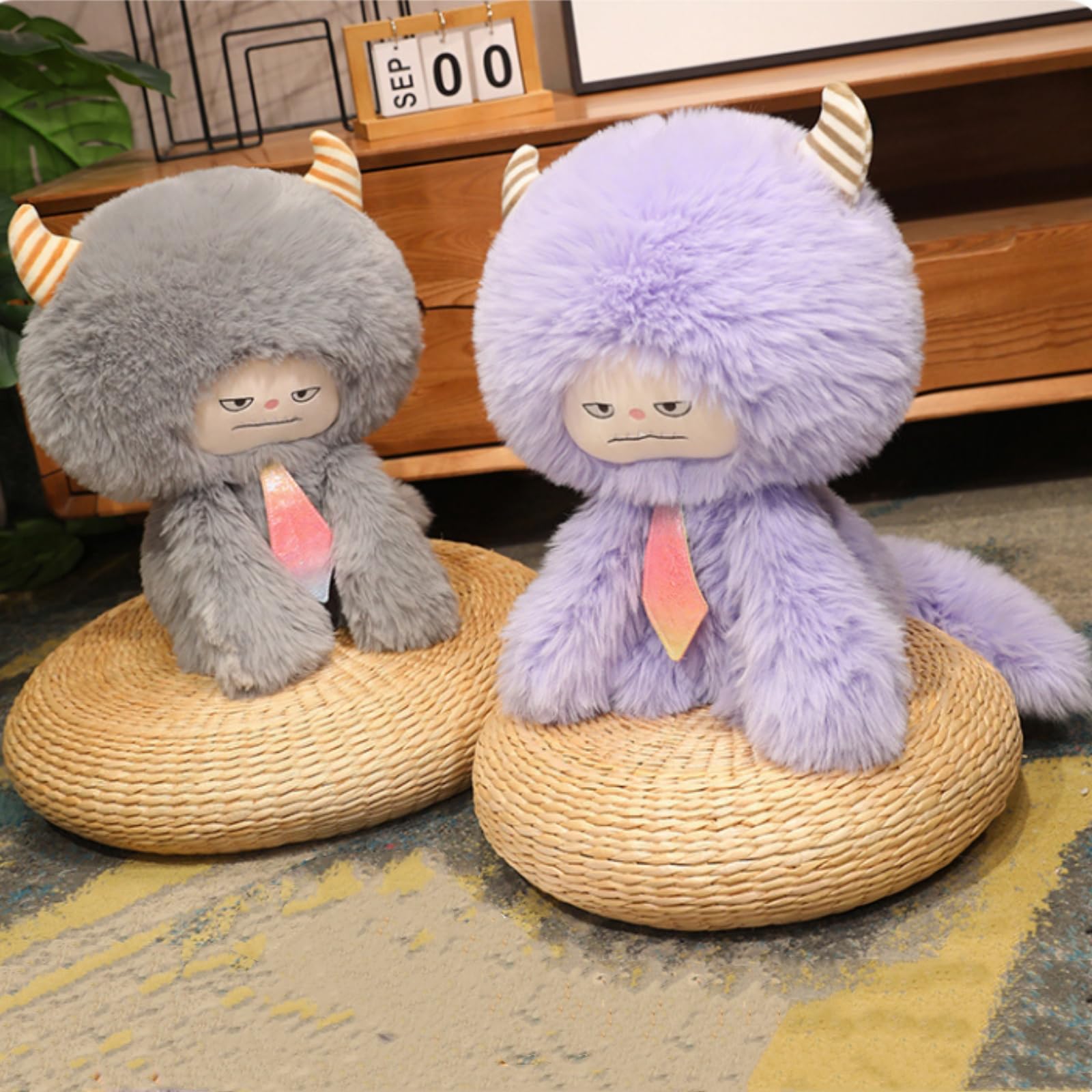 Amazon.co.jp: [Hushan] スノーモンスター ぬいぐるみ 非公式 60cm