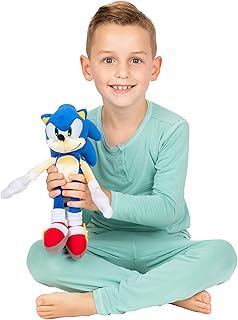 Franco Kids Bedding Super Soft Plush Mini Cuddle Pillow Buddy, One Size, Sonic The Hedgehog, Anime