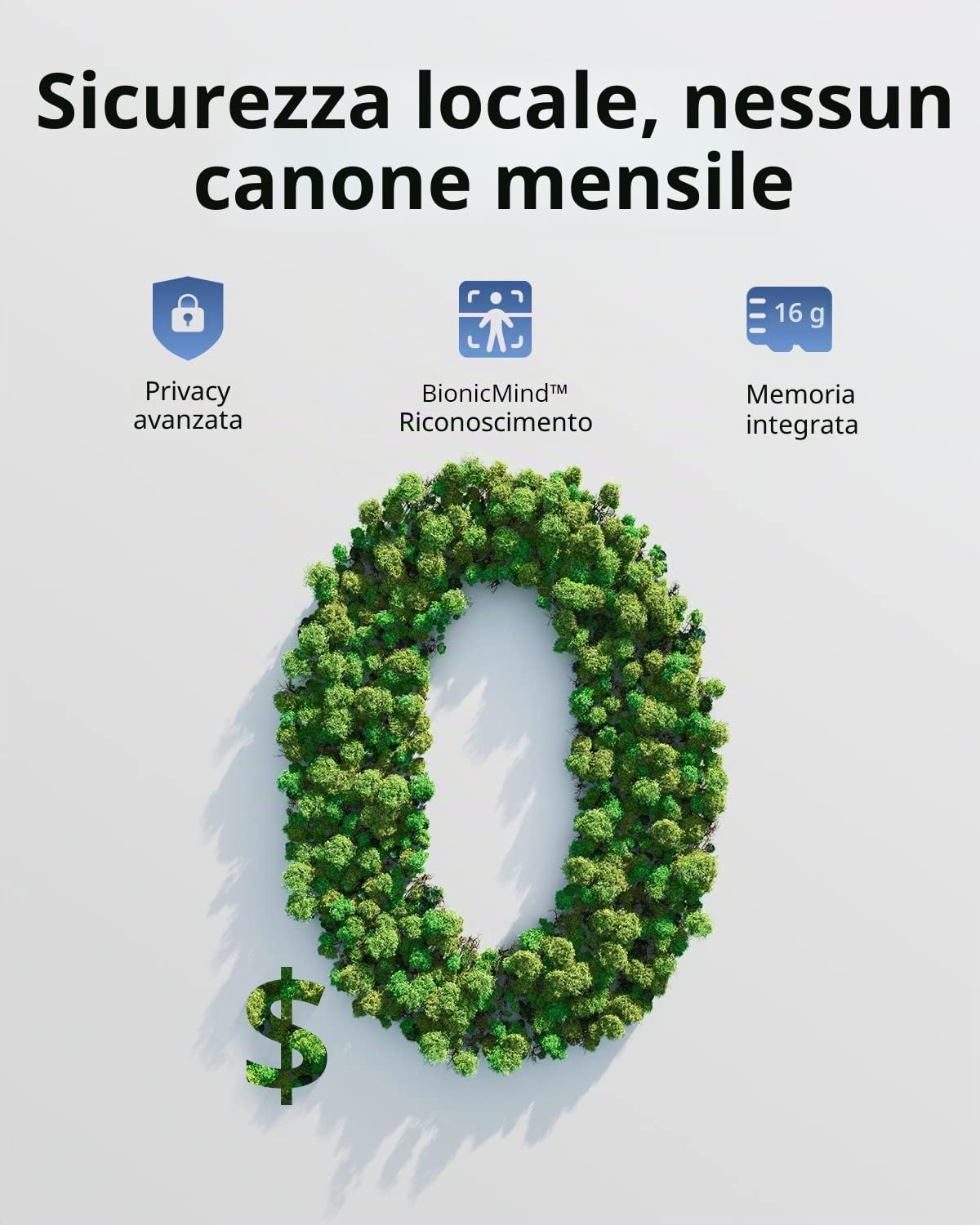 eufy Security HomeBase 3, eufy S380, telecamera wi-fi esterno senza fili, nessun costo mensile, memoria espansa, compatibile crittografia standard militare