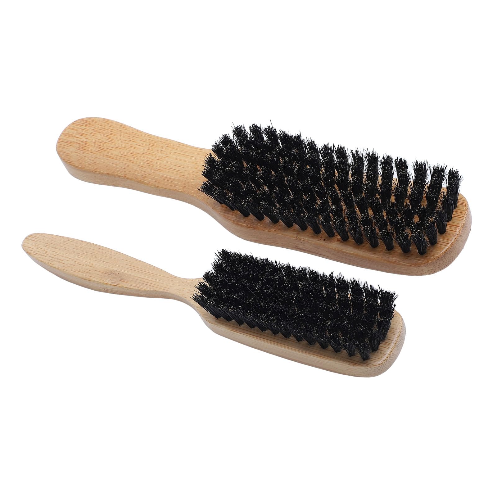 Beard Brush Ergonomic Handle Mustache Straightening Grooming Men Hair Care Set