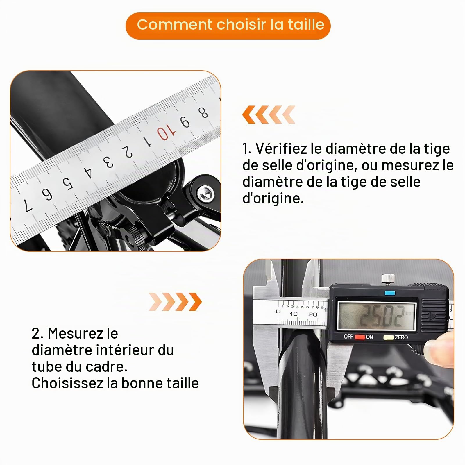 Tige de Selle télescopique pour vélo, télescopique en Alliage d'aluminium 30,9/31,6 mm,Tige de Selle télescopique hydraulique pour Adulte VTT,réglage de la Course de la Tige,Hauteur réglable