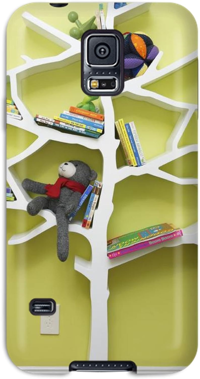 Premium Whimsical Tree Bookcase In Contemporary Nursery