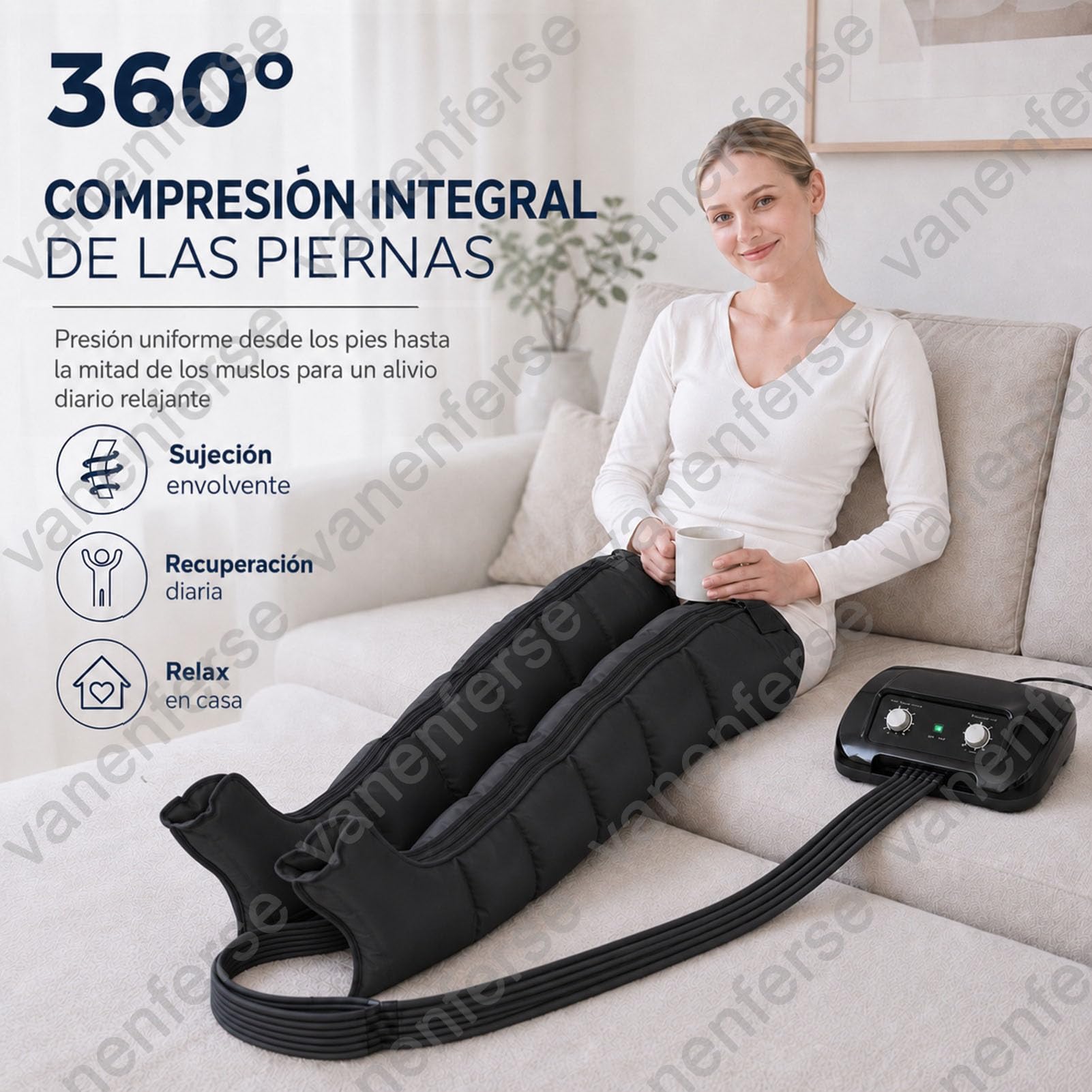 Botas De Presoterapia Piernas Y Abdomen