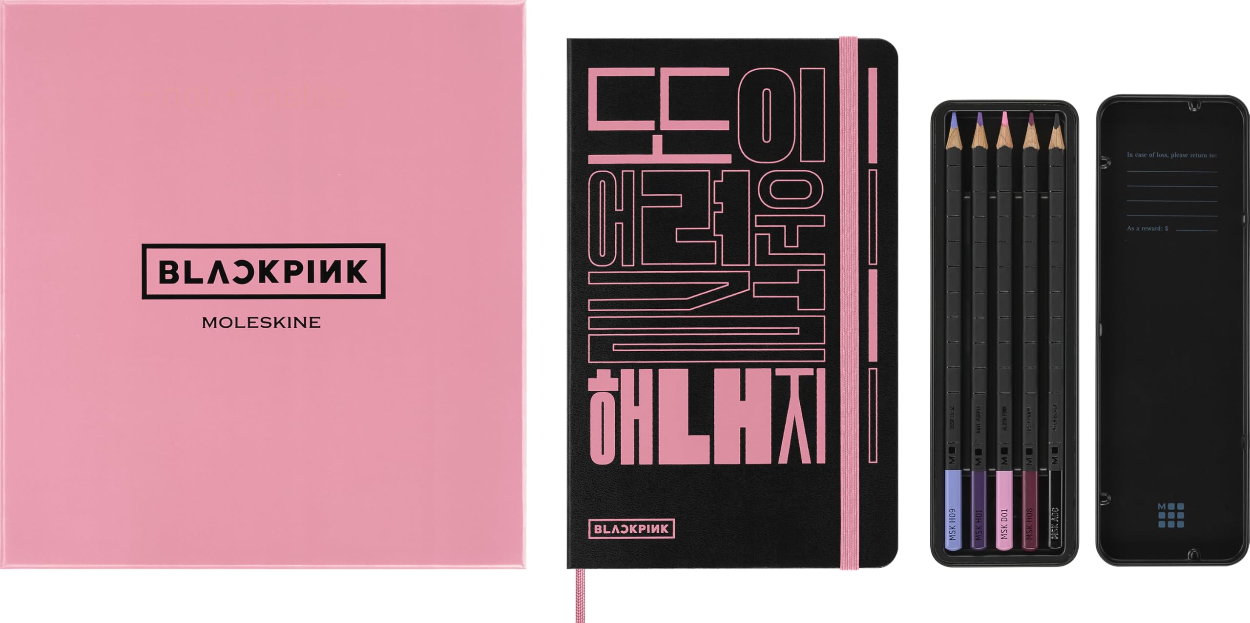Amazon | モレスキン × BLACKPINK ノート スケッチボックス スケッチ