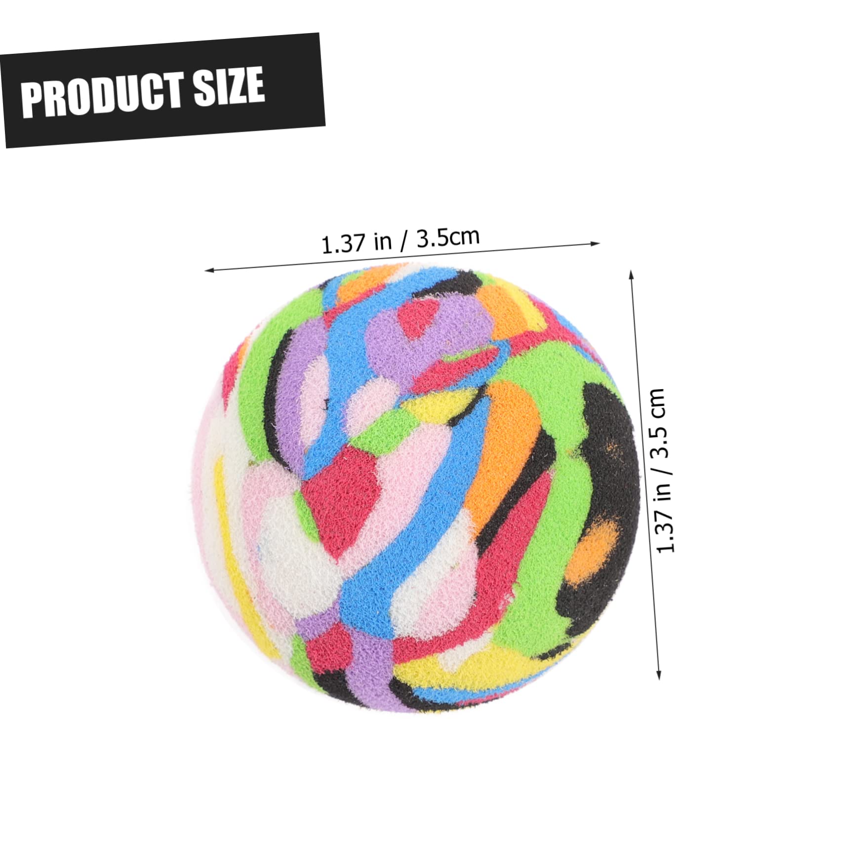 BESTonZON Pelota De Práctica Swing Color Entrenamiento Práctica De Tacto Práctica para De Jardín Entrenamiento De Golf Eva Coloreada