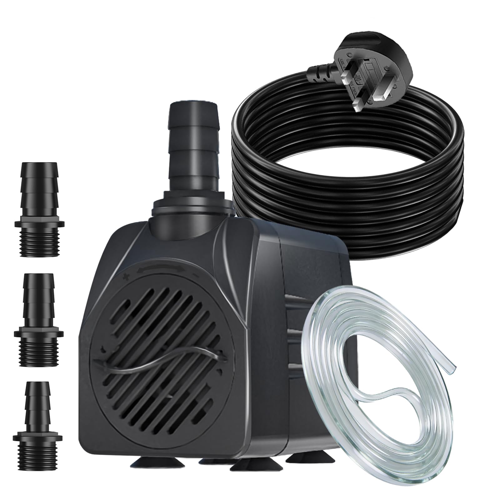 Knifel Submersible Water Pump, 1500L/H (25W) with 3M Power Cord