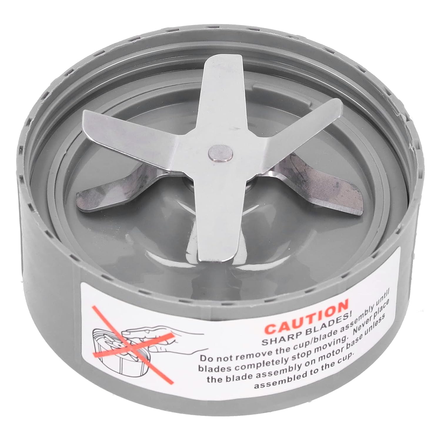 Blender Blade, Asy to Install and Disassemble 6‑Fins Blender Blade