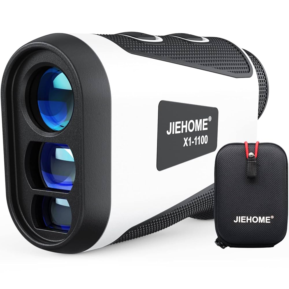 Amazon.co.jp: JIEHOME ゴルフ距離計 スロープ付き X1 1100