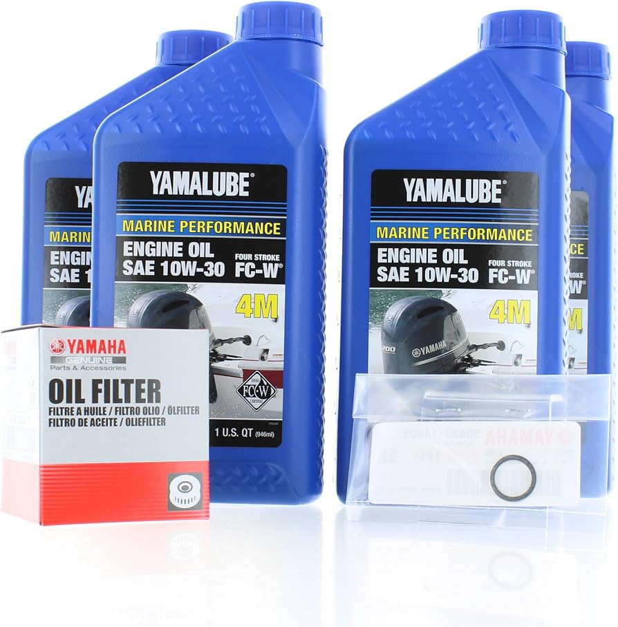 Amazon.com: Yamaha Yamalube 10-W30 Oil Change Kit, #LUB-MRNMD-KT