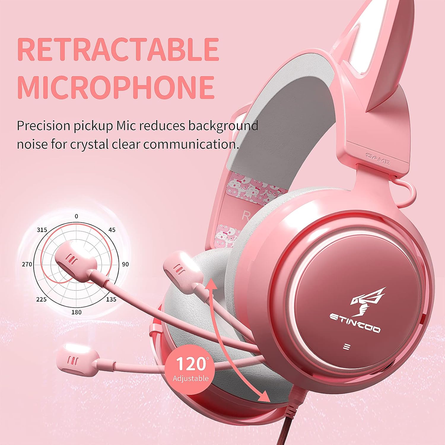 ایگرد قیمت و خرید SOMIC GS510 Gaming Headset, Cat Ear Headset PC