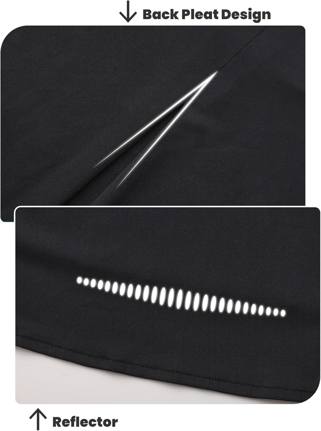 MOHEEN Women's Long Sleeve Workout Tops, Sun Shirts Stretch Quick Dry Gym Running Hiking Shirt - Image 6