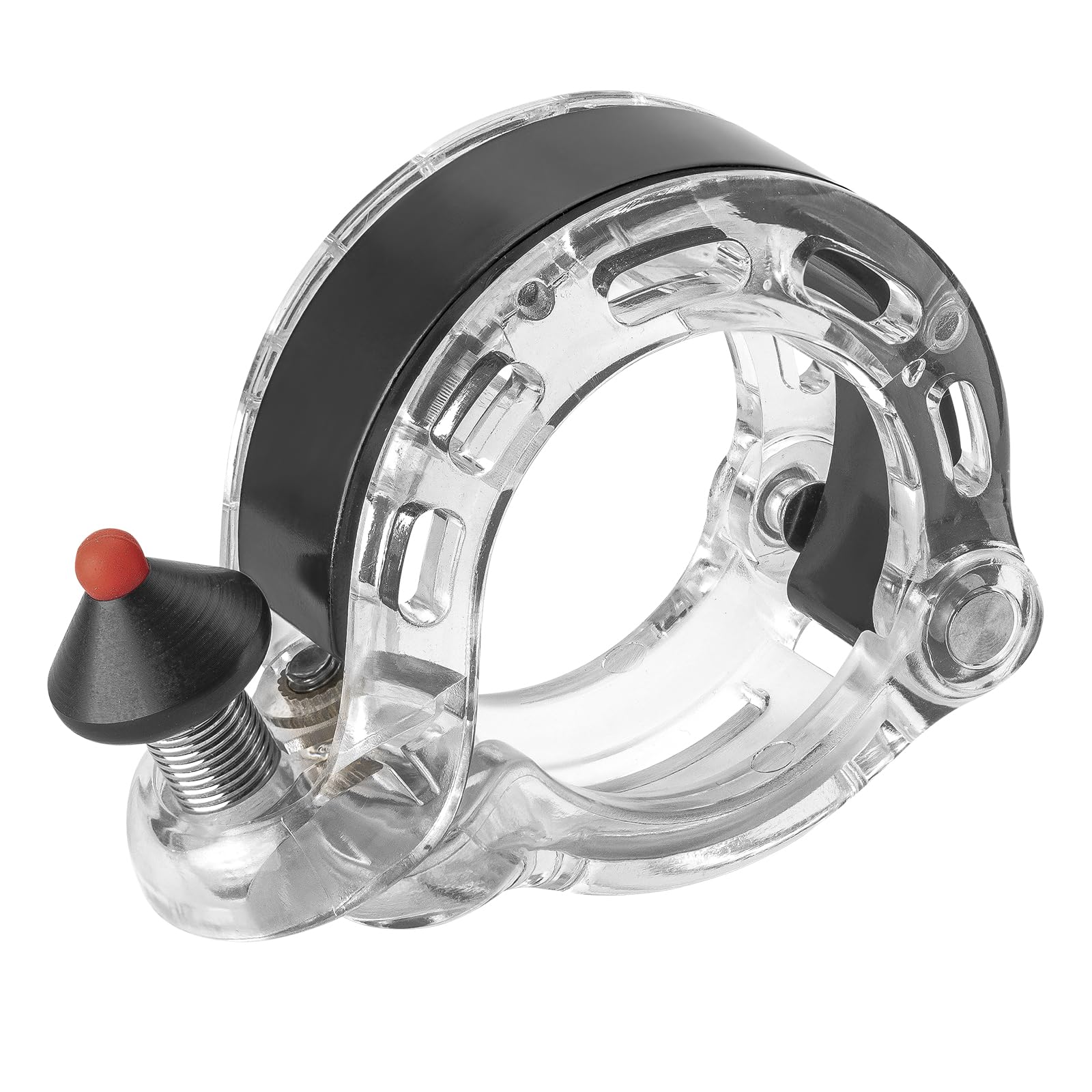 ROCKBROS Bike Bell Aluminum Alloy Mini Bicycle Bell with 100dB High-Volume Waterproof Rustproof Handlebar Horn with Loud and Crisp Sound fits 22.2-31.8 mm for Road Mountain Scooter MTB BMX Toddler