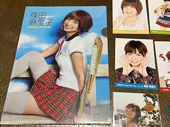 Amazon.co.jp: AKB48 篠田麻里子 生写真 クリアファイル セット