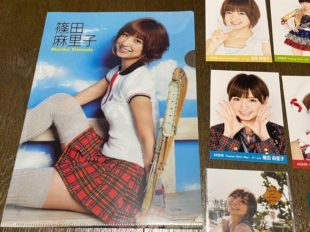 ■希少■元 AKB48 篠田麻里子 公式 写真 5コンプ 22枚セット レア □希少□元 AKB48 篠田麻里子 公式 写真 5コンプ 22枚セット