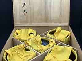 Amazon.co.jp: 輪島塗小森克己溜塗高台寺蒔絵煮物椀吸物椀五客揃